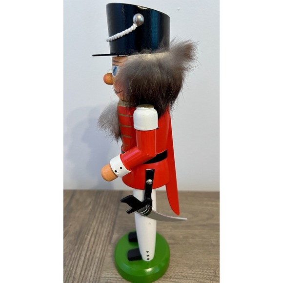 Vintage German NUTCRACKER VEB Holz und Drechslerwaren Rothenthal 11" - Picture 6 of 15